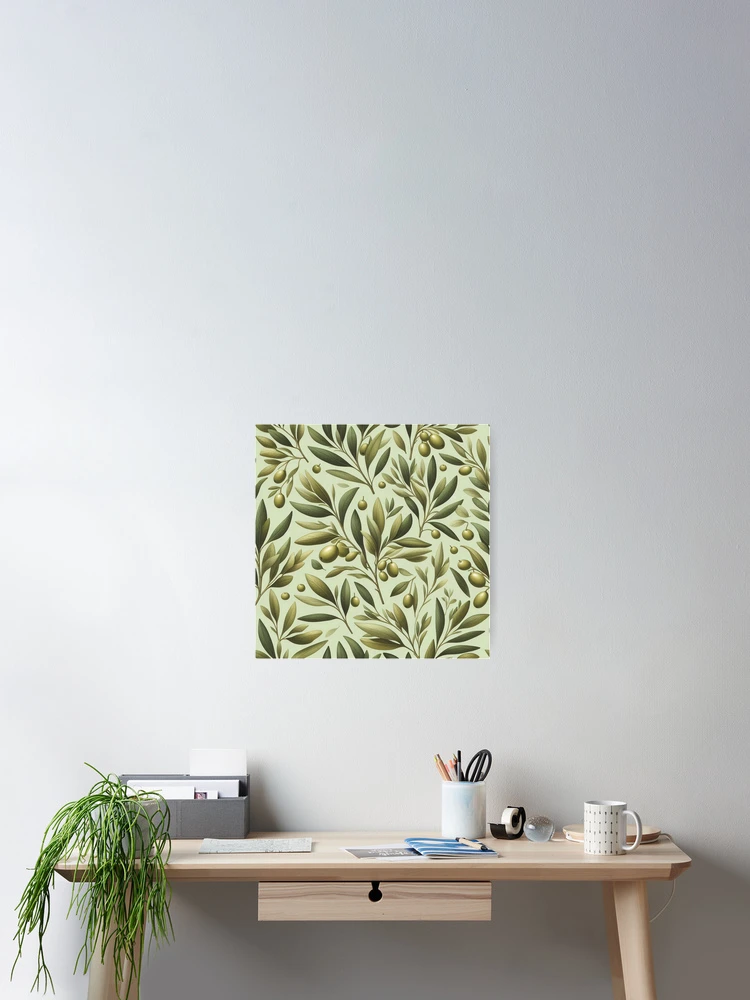 Thumbnail 2 of 3, Poster, Olive Trees Pattern designed and sold by Rui Fernandes.