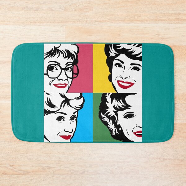 Item preview, Golden Girls Cartoon PopArt Drawing Square designed and sold by Henrylizarraga.
