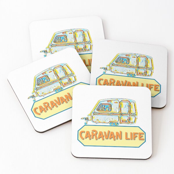 Item preview, Multi Coloured Caravan Life designed and sold by BeccaAelishe.