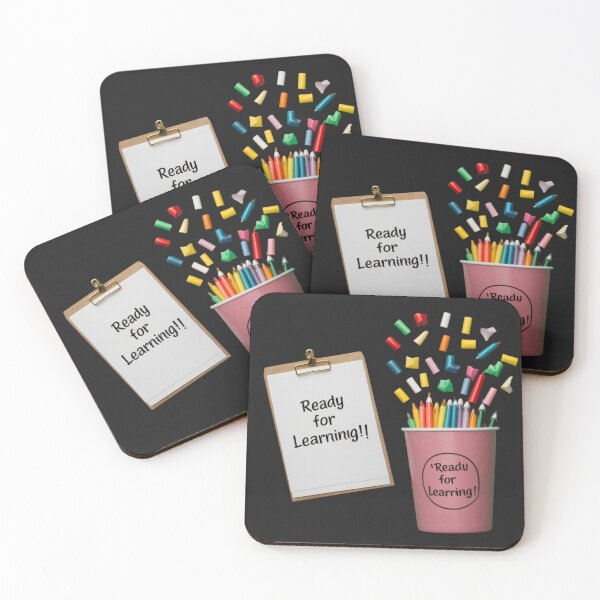 Item preview, READY FOR LEARNING, BACK TO SCHOOL designed and sold by YourTrendyTees.