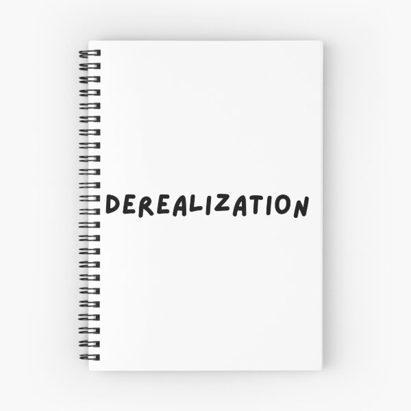 Item preview, Derealization - Black Text Design designed and sold by MusicArtAndGrind.