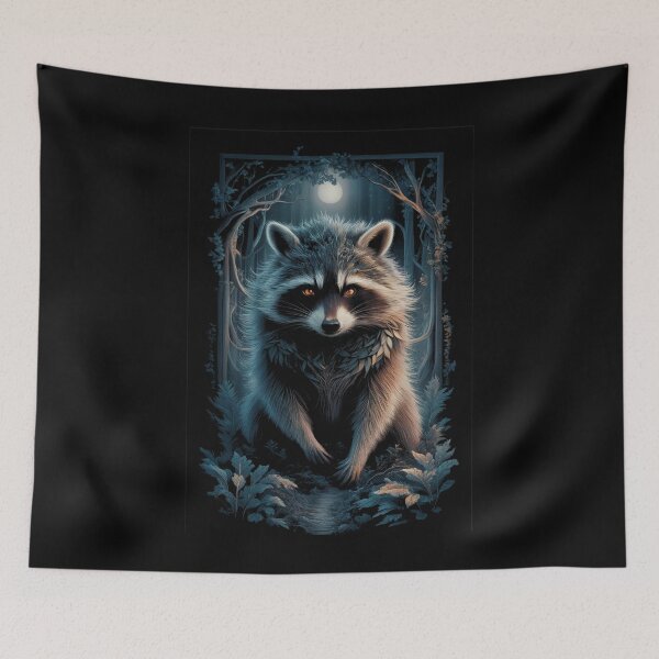Item preview, feeling feral raccoon designed and sold by By-LuQuiRRis.