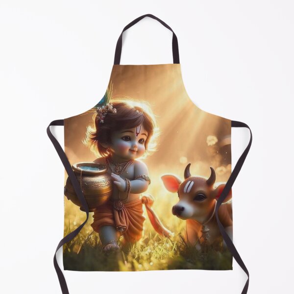 Item preview, Cute Krishna Art of love designed and sold by Eshant.