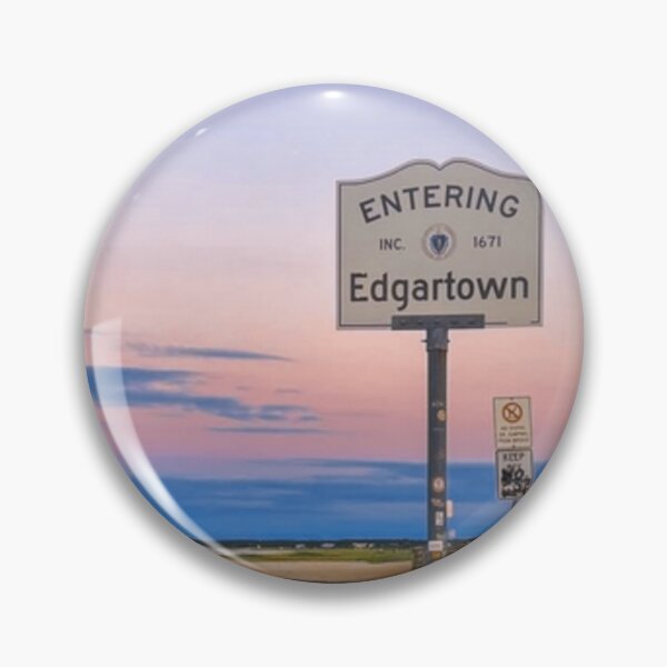 Item preview, Entering Edgartown Cape Cod  Martha's Vineyard - roadsign into Cape Cod Town designed and sold by WigOutlet.