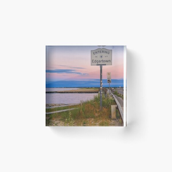 Item preview, Entering Edgartown Cape Cod  Martha's Vineyard - roadsign into Cape Cod Town designed and sold by WigOutlet.