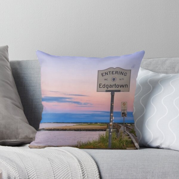 Item preview, Entering Edgartown Cape Cod  Martha's Vineyard - roadsign into Cape Cod Town designed and sold by WigOutlet.
