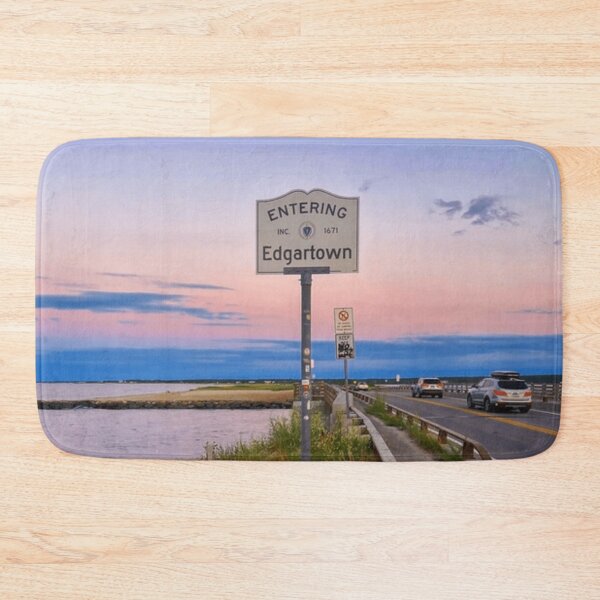 Item preview, Entering Edgartown Cape Cod  Martha's Vineyard - roadsign into Cape Cod Town designed and sold by WigOutlet.