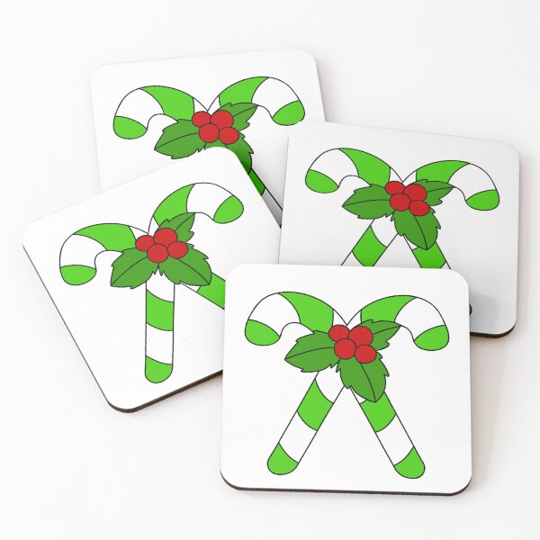 Item preview, Green Candy Canes  designed and sold by Sartoris Art.