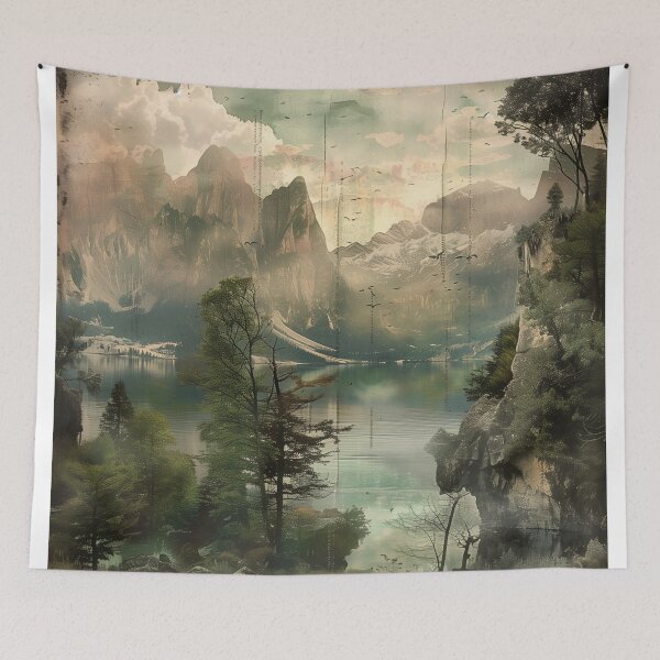 Item preview, Landscape in the fog. designed and sold by Yolanda Cañardo Galve.