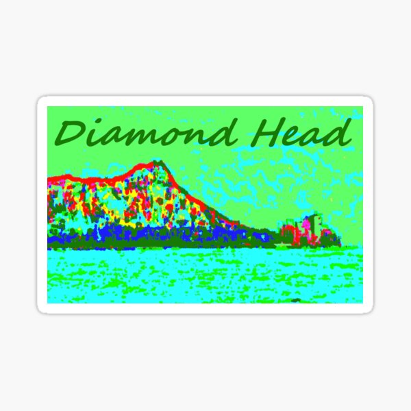 Diamond Head and Gold Coast - Green Sticker