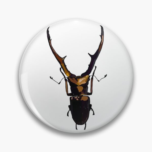 Item preview, Cyclommatus metallifer finae gold designed and sold by JewelBugs.