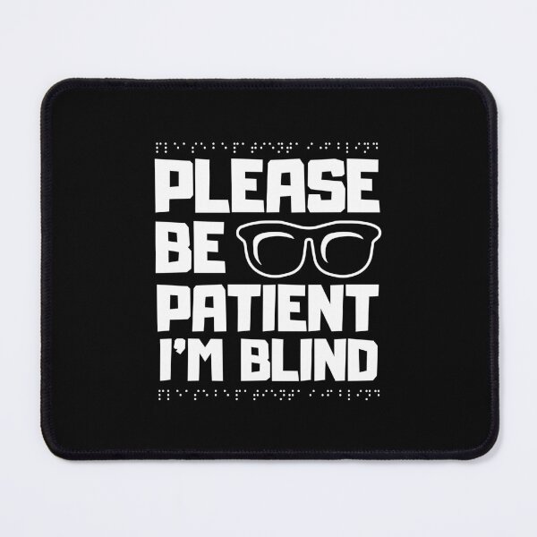 Item preview, Blind person x blind person designed and sold by The  Knick Knack Nook.