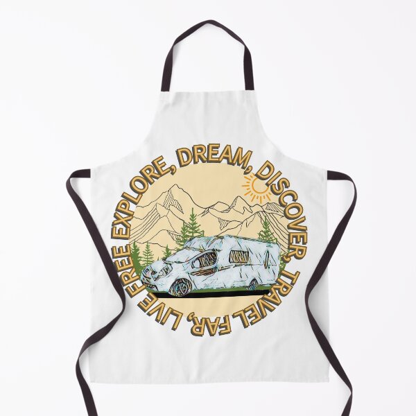 Item preview, Explore, Dream, Discover Brown and White Motorhome Camper designed and sold by BeccaAelishe.