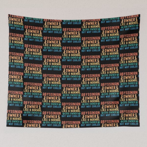 Item preview, Abyssinian Cat Owner designed and sold by TheAnimalZ00.