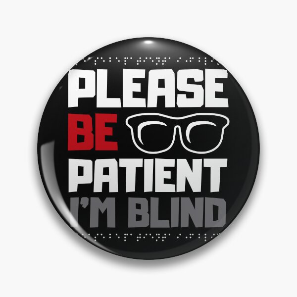 Item preview, Blind person x blind person designed and sold by The  Knick Knack Nook.