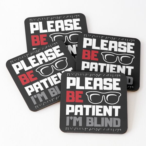 Item preview, Blind person x blind person designed and sold by The  Knick Knack Nook.