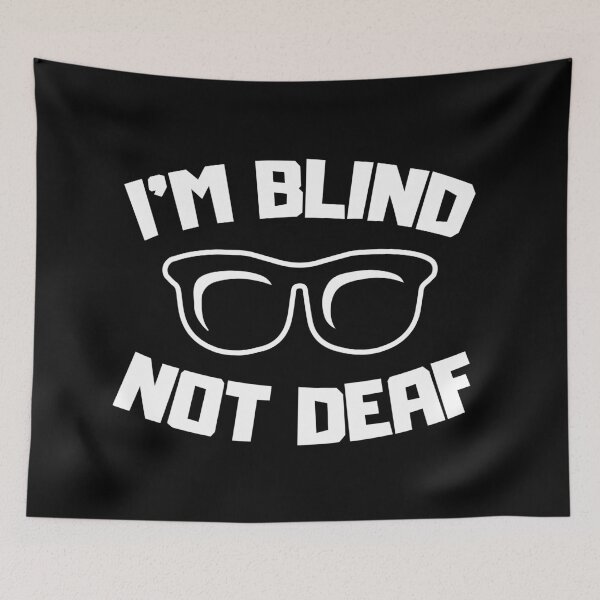 Item preview, Blind person x blind person designed and sold by The  Knick Knack Nook.