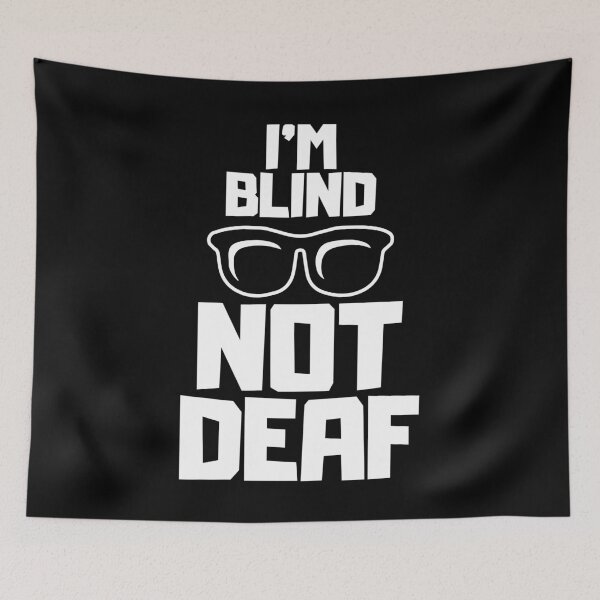 Item preview, Blind person x blind person designed and sold by The  Knick Knack Nook.