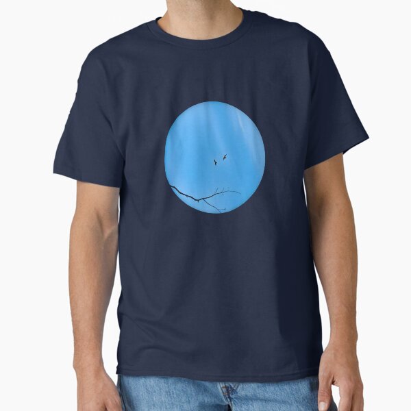 Item preview, Pareidolia Face Birds Eyes Branches Mouth - Blue Sky designed and sold by Beachy.