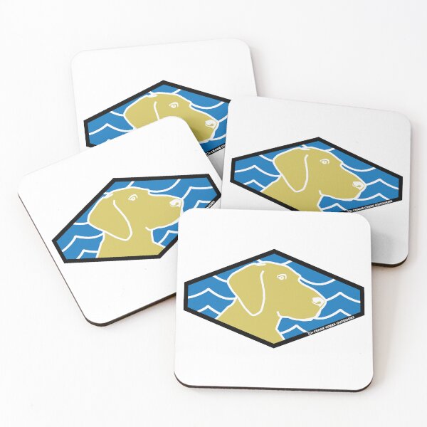 Item preview, Yellow Lab Profile, Waves Background designed and sold by CraneCreek.