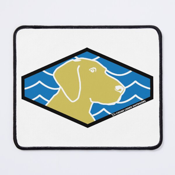 Item preview, Yellow Lab Profile, Waves Background designed and sold by CraneCreek.