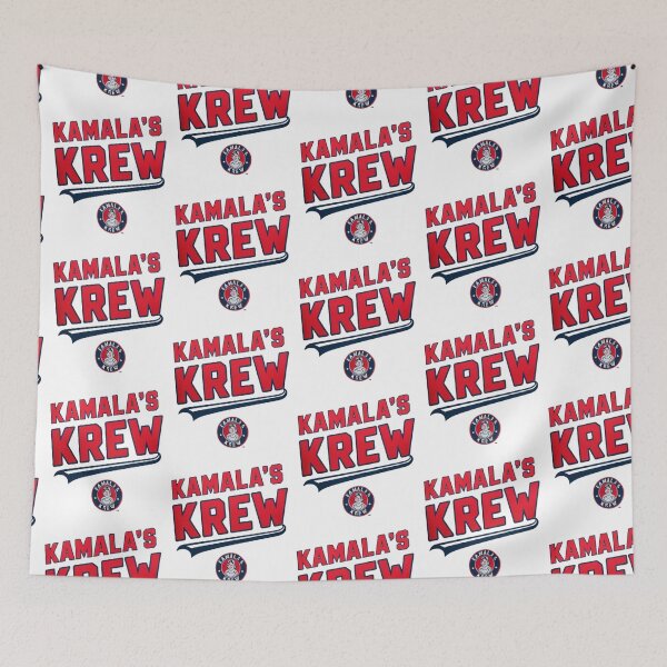 Item preview, “Kamala’s Krew: Dynamic Team Branding.” designed and sold by merve02shop.