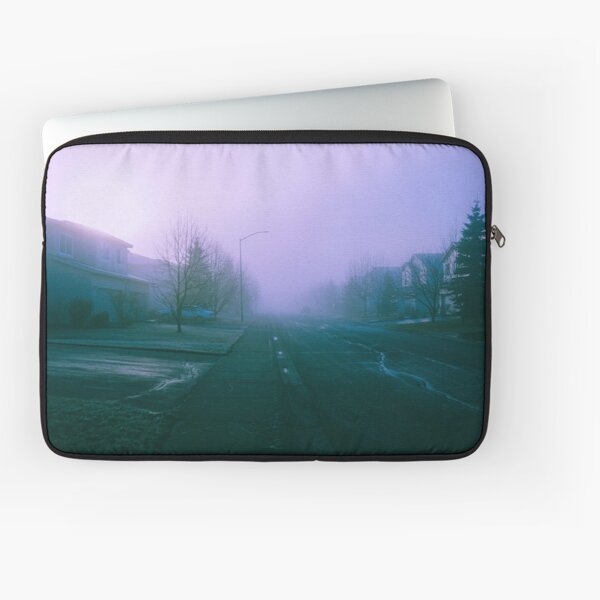 Walking into the Neighborhood of Fog Laptop Sleeve