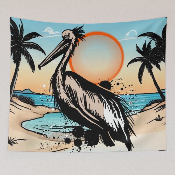 Item preview, Vacation pelican  designed and sold by OutJsWindow.