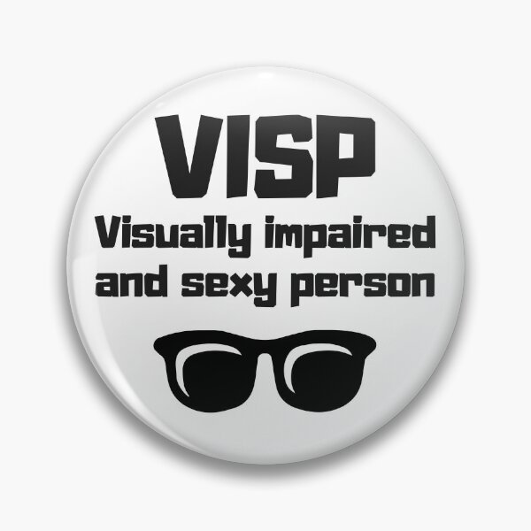 Item preview, Blind person x blind person designed and sold by The  Knick Knack Nook.