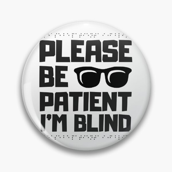 Item preview, Blind person x blind person designed and sold by The  Knick Knack Nook.