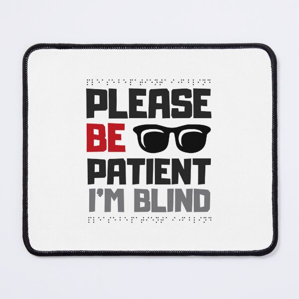 Item preview, Blind person x blind person designed and sold by The  Knick Knack Nook.