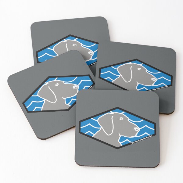 Item preview, Silver Lab Profile, Waves Background designed and sold by CraneCreek.