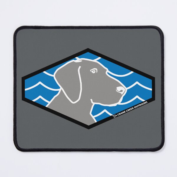 Item preview, Silver Lab Profile, Waves Background designed and sold by CraneCreek.