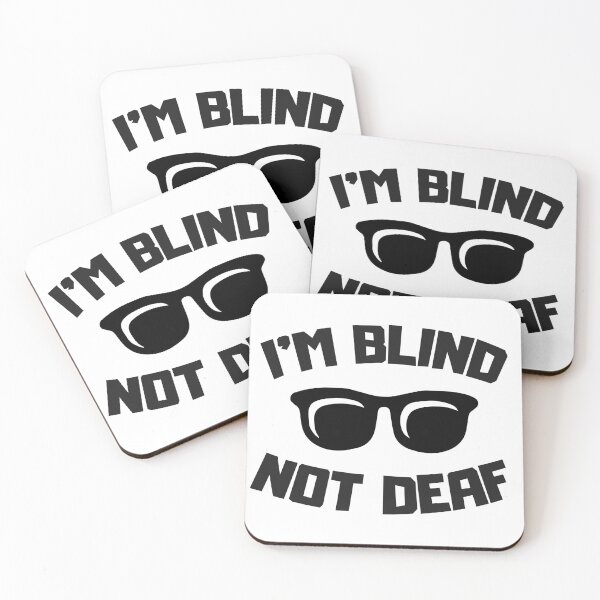 Item preview, Blind person x blind person designed and sold by The  Knick Knack Nook.