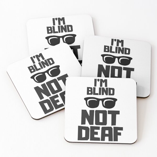 Item preview, Blind person x blind person designed and sold by The  Knick Knack Nook.
