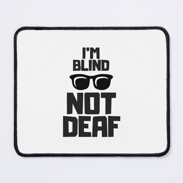 Item preview, Blind person x blind person designed and sold by The  Knick Knack Nook.