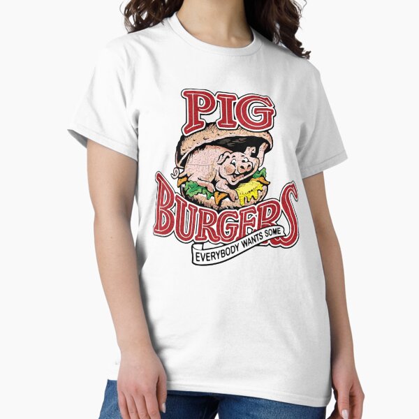 Item preview, Pig Burgers, Everybody Wants Some designed and sold by BoxcarApparel.