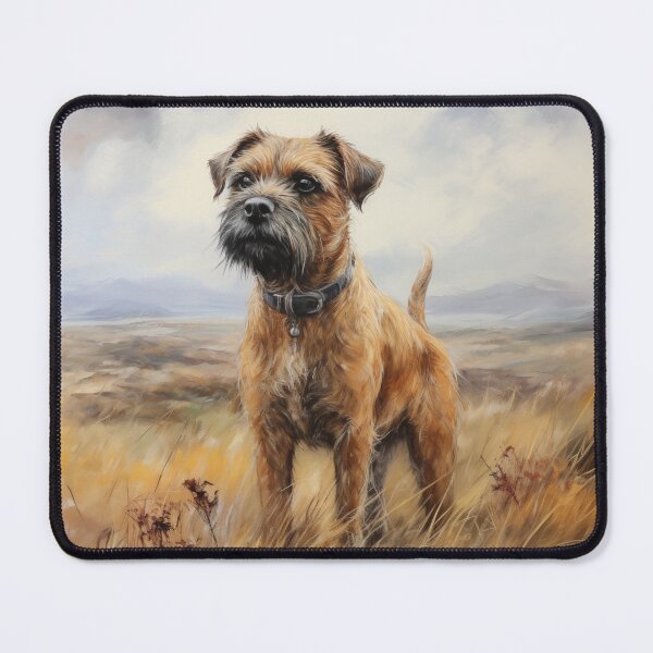 Item preview, Border Terrier Portrait (Design 2) designed and sold by Samuelsboro.