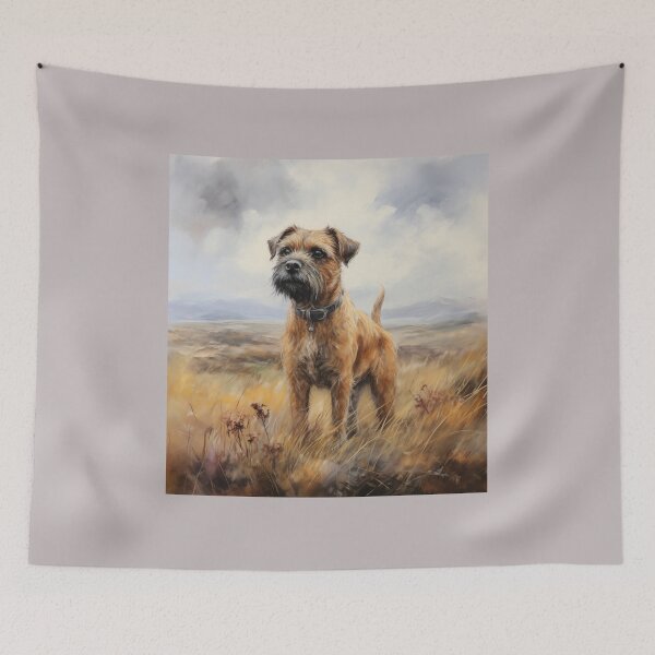 Item preview, Border Terrier Portrait (Design 2) designed and sold by Samuelsboro.