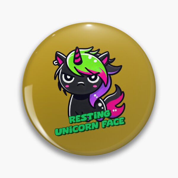 Item preview, Resting Unicorn Face - Cheryl designed and sold by 3DAF.