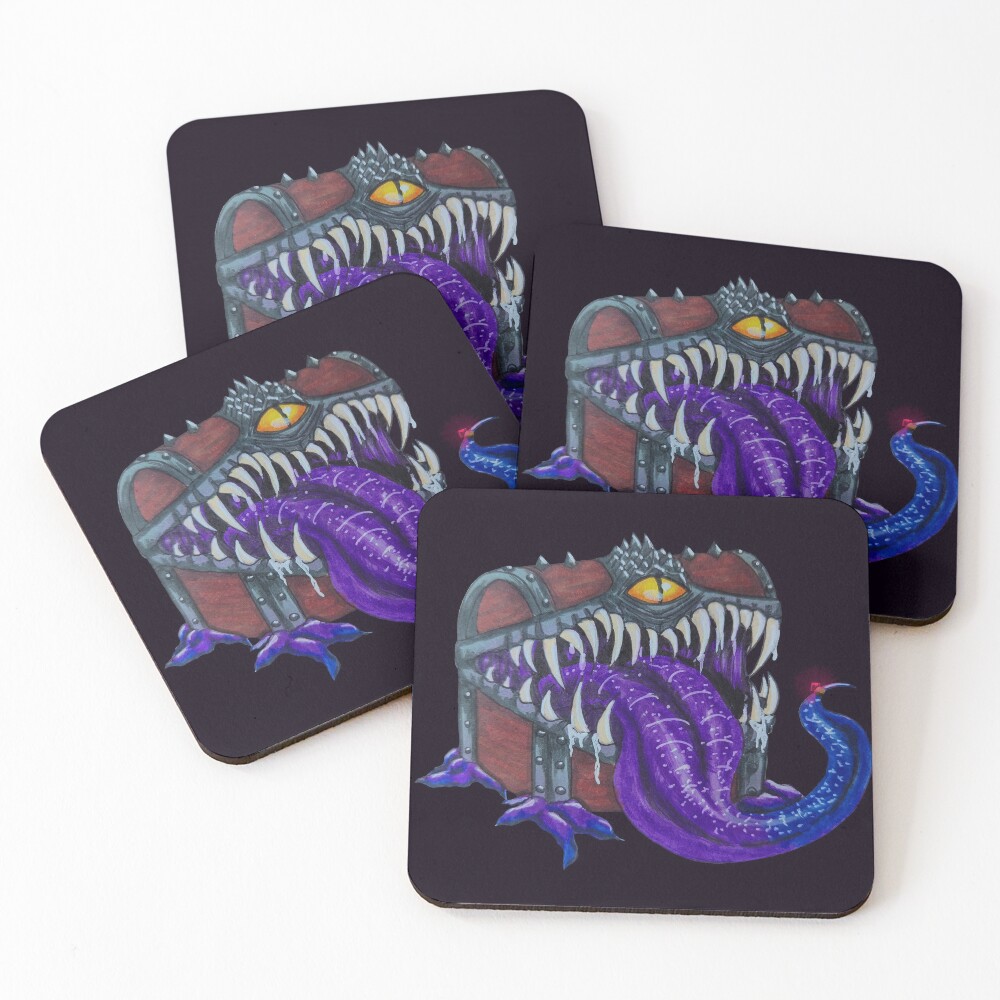 Aperçu de l'œuvre Dessous de verre (lot de 4) créée et vendue par Levo02.