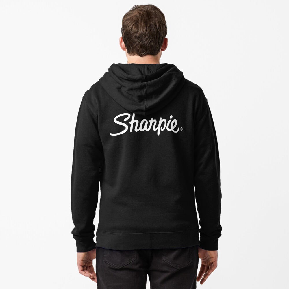 Sharpie Zipped Hoodie for Sale by DankSpaghetti