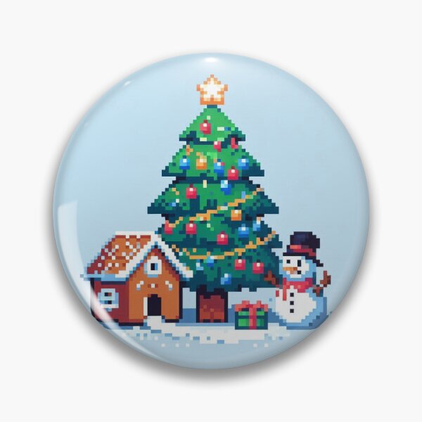 Item preview, Pixel Art Christmas: Celebrating the Season with Retro Charm designed and sold by LaraCreativeArt.
