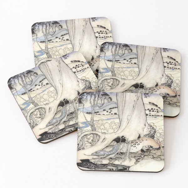 Item preview, The Questing Beast - Arthur Rackham designed and sold by forgottenbeauty.