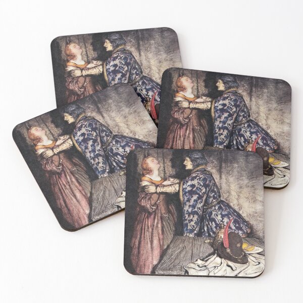 Item preview, Tristan and Isolde - Arthur Rackham designed and sold by forgottenbeauty.
