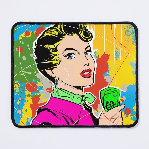 Item preview, Seductive Riches. Woman with Money designed and sold by DonVivaldo.