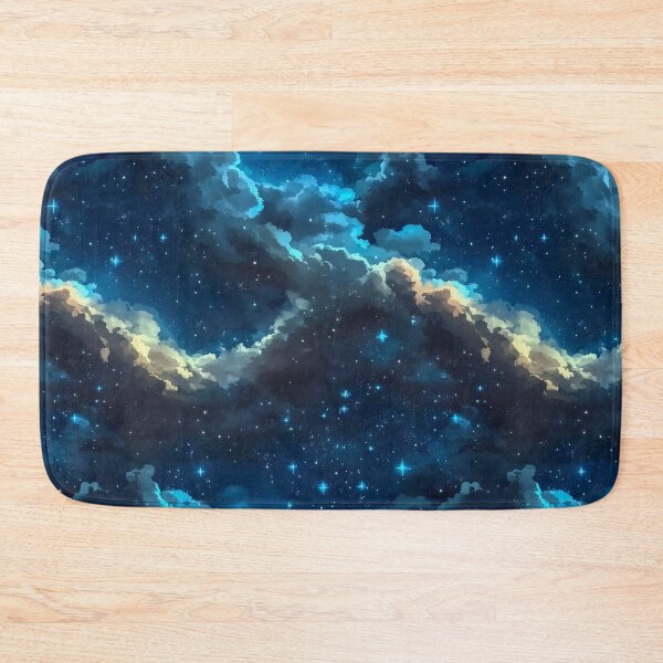 Item preview, Starry Night Sky with Clouds designed and sold by InkInduldge.