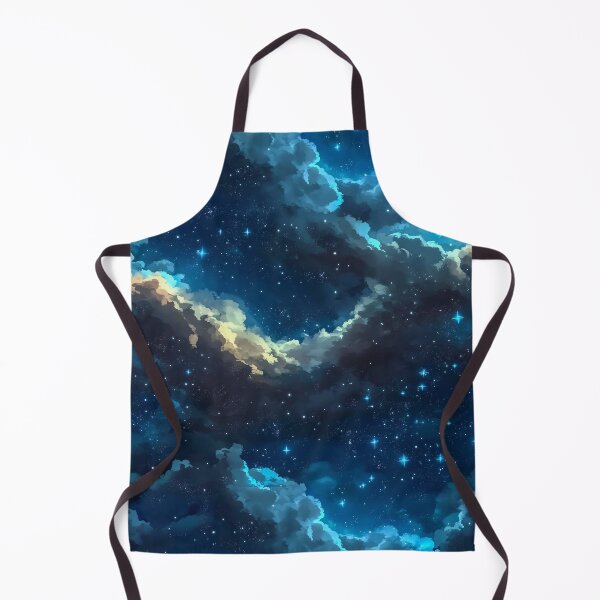 Item preview, Starry Night Sky with Clouds designed and sold by InkInduldge.