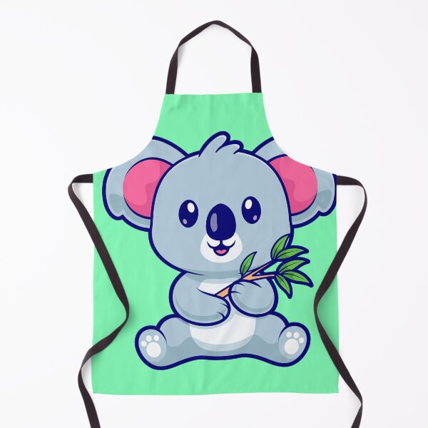 Item preview, Cute Koala Holding Tree Branch Cartoon Vector Icon Illustration designed and sold by hjian8219.