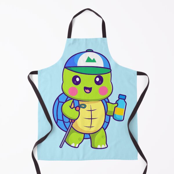 Item preview, Cute Turtle Hiking with Bottle Cartoon Vector Icon Illustration designed and sold by hjian8219.
